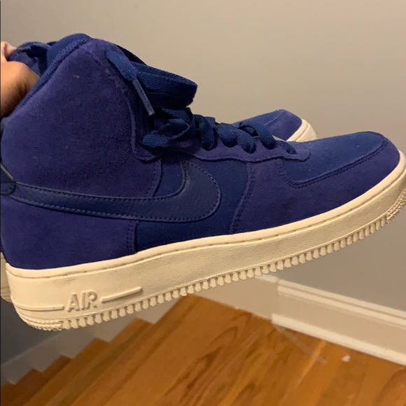 air force one suede blue